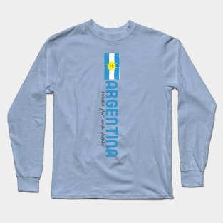 Argentina Soccer Argentine Long Sleeve T-Shirt